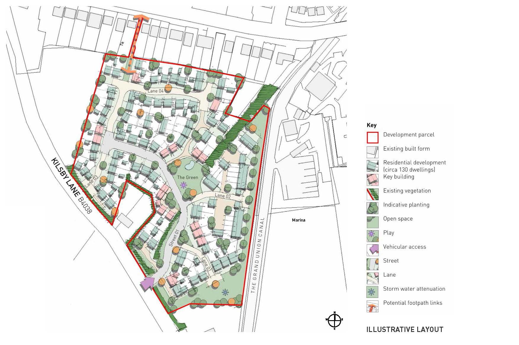 Kilsby Lane master plan